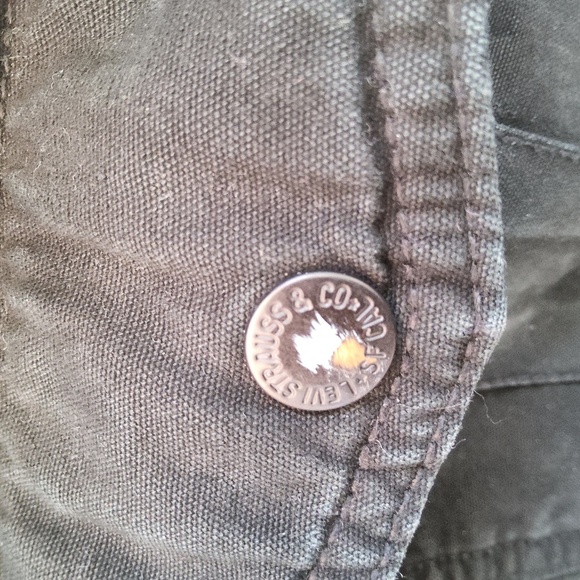 Levi's Black Jacket with Gray Hood Size XL - Picture 16 of 16